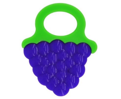 Picture of Silica gel Baby Blueberry  Hand Teether CN -1pcs