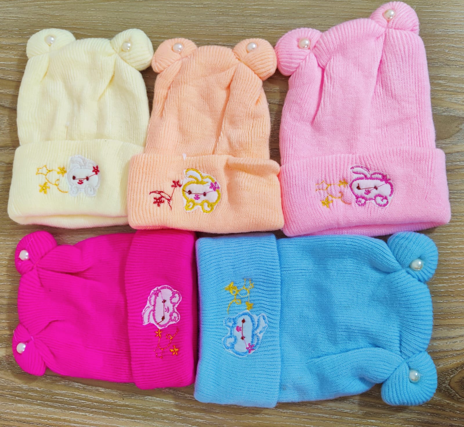 Picture of New Born Winter Baby Cap -1pcs New Born Winter Baby Cap