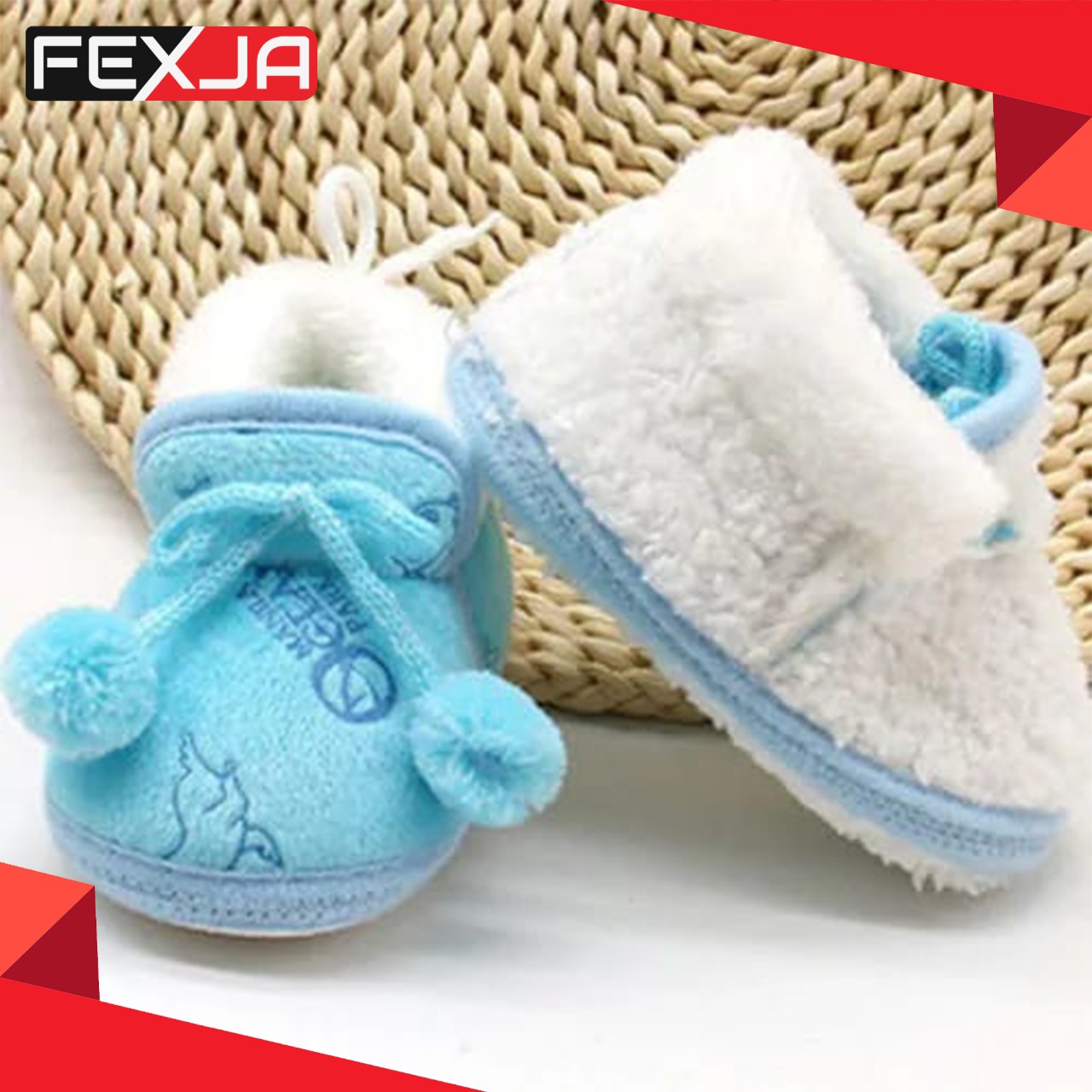 Picture of New born Baby Soft Sole CN  Winter Shoes -1pair [0-10 month]