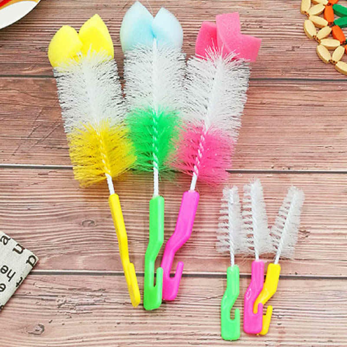 Picture of 2pcs Feeder Bottole & Nipple Cleaning Brush -1set