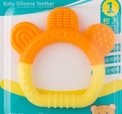 Picture of Silicone Baby Hand Teether CN-1pcs Baby Hand Teether