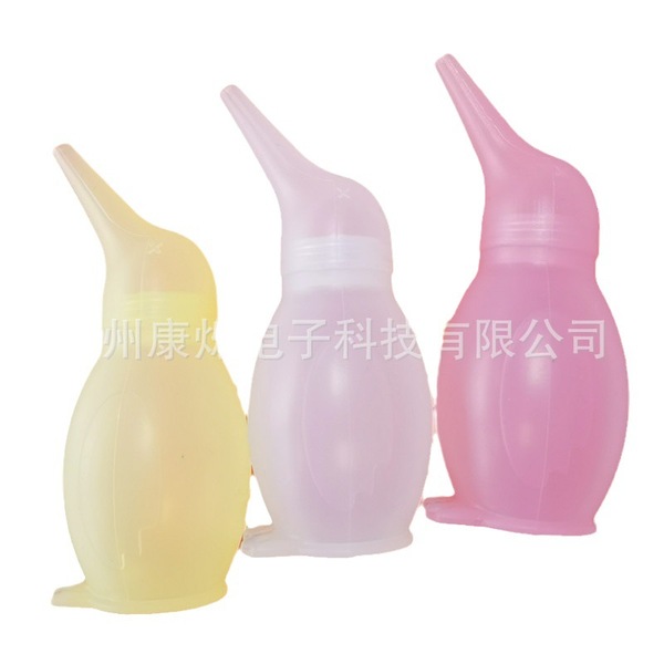 Picture of Silica gel children's hygienic nasal aspirator for nose Nose Cleaning/Nasal Aspirators Device_1pcs