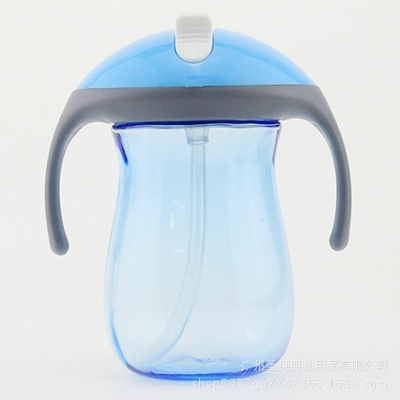 Picture of Tritan water cup straw water cup 270ml spray-proof and leak-proof learning drinking cup children's portable water cup -1pcs