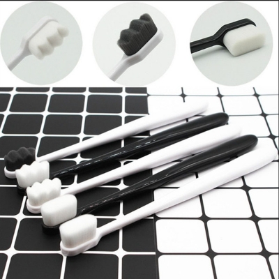 Picture of Those who have Dental Problems Japanese-style 10,000-bristle toothbrush single pack, fine soft bristles, Kids/adult household small head confinement -1pcs