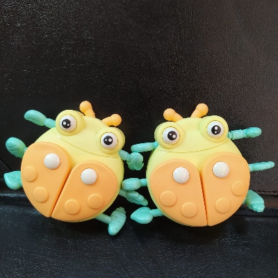 Picture of Seven-spotted ladybug Baby fitness educational toy tap Sound CN -1pcs
