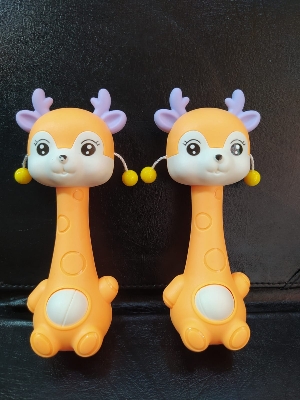 Picture of Deer rattle Baby fitness educational toy With jhunjhuni CN -1pcs