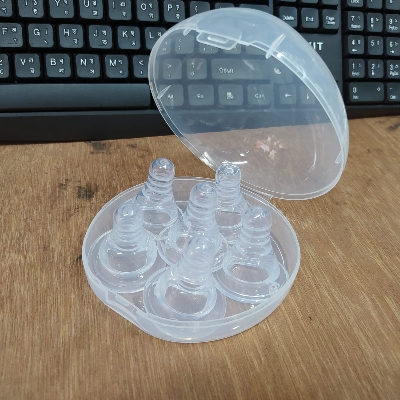 Picture of Baby Silicone Nipple Soft Silicone -6pcs With Box