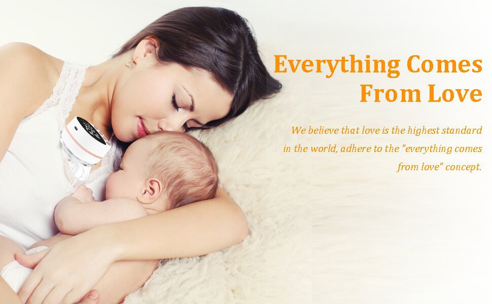 Picture of Wearable electric Rechargeable breast pump Portable painless mute massager- 1Pieces