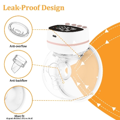 Picture of Wearable electric Rechargeable breast pump Portable painless mute massager- 1Pieces