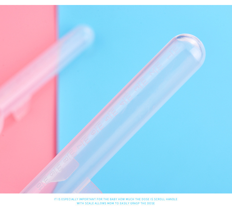 Picture of Baby medicine feeding spoon Transparent baby portable pp medicine feeding spoon infant feeding spoon -1pcs