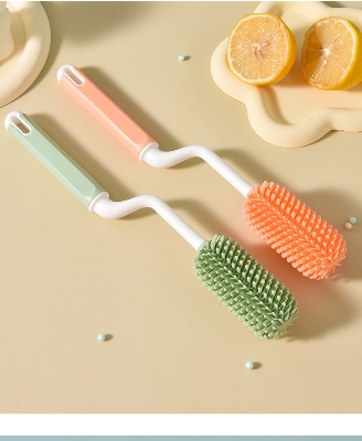 Picture of Silicone Feeder Bottole & Nipple Cleaning Brush -1set