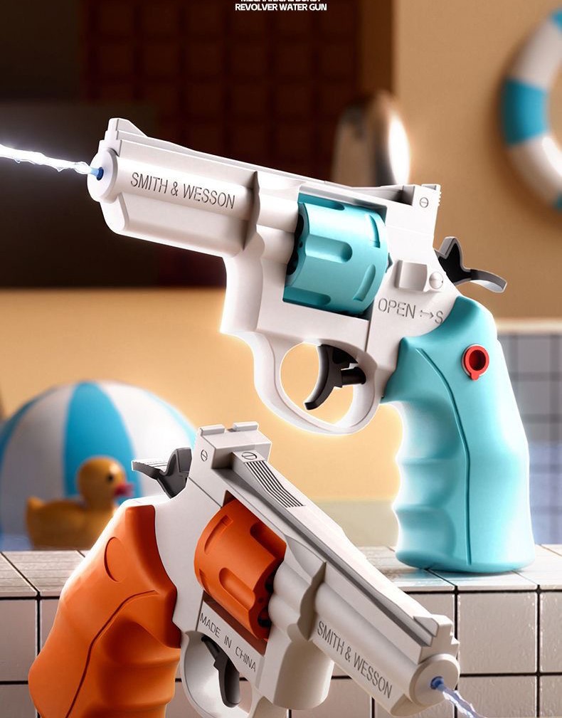 Picture of Toys revolver water gun water fight summer water play toys kindergarten gift small water gun -1pcs