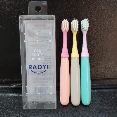 Picture of 3pcs Set Baby Hand brush Children's toothbrush soft-bristled CN