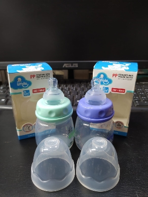 Picture of Baby Smile PP Standard Neck Feeding Bottle 60ml (Safe & Hygienic) -1pcs