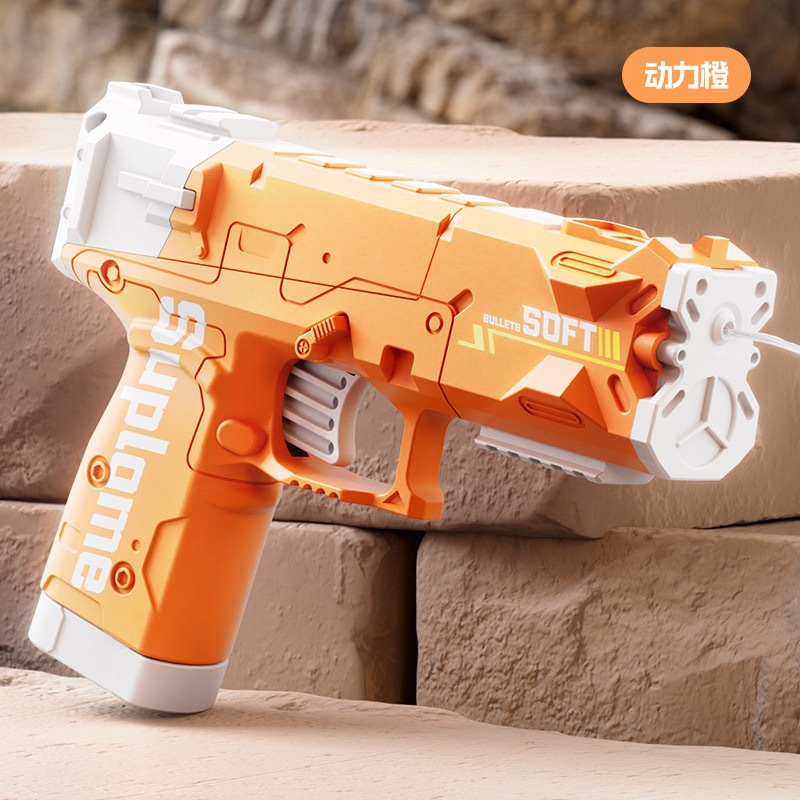 Picture of Manual burst ice blast water gun Toys revolver water gun water fight Printing Glock Water Gun -1pcs