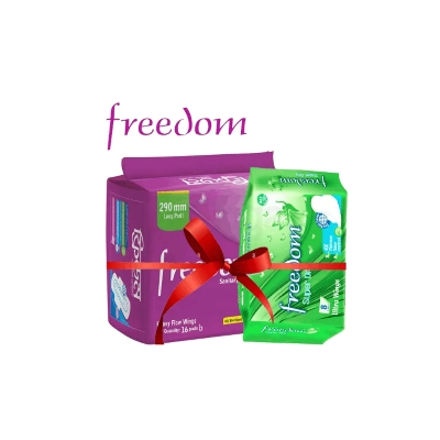 Picture of freedom heavy flow 16 pads free