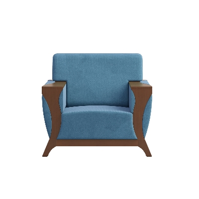 Picture of Regal Single Sofa ROME -SSC-347-3-1-20 (Fabric-2159)