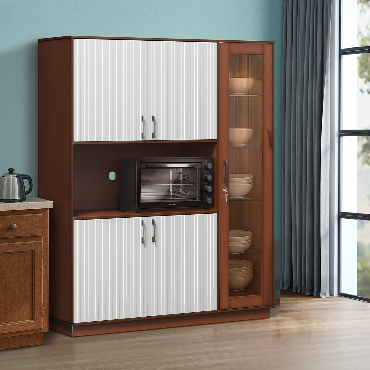 Picture of Regal SERVORA Wooden Dinner Wagon DWH-306-3-1-20