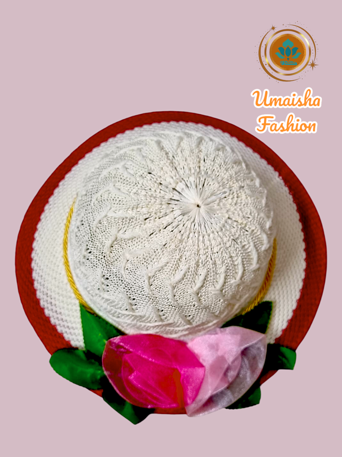  Kids Girls Cute Flower Summer Beach Outdoor Sun Protected Hat