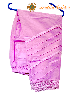 Womans Flexible Cotton Pyjama Suti Kaporer Salwar