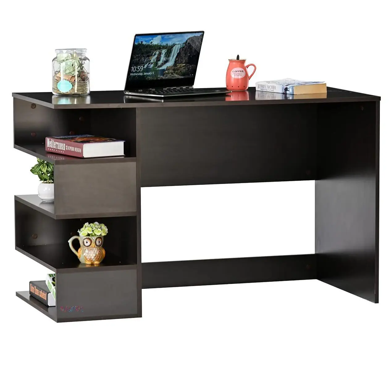 Karigor BD Adult Workstation Reading Working Table With Showpiece ...