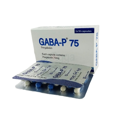 Picture of GABA-P 75 mg mg