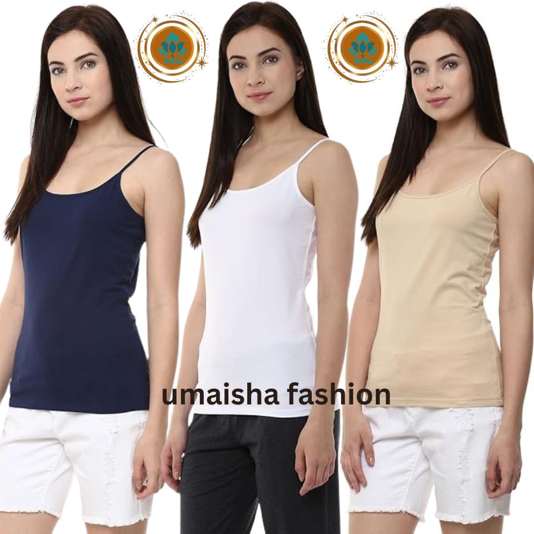  Womans Inner wear camisole tank tops -3 pcs combo pack
