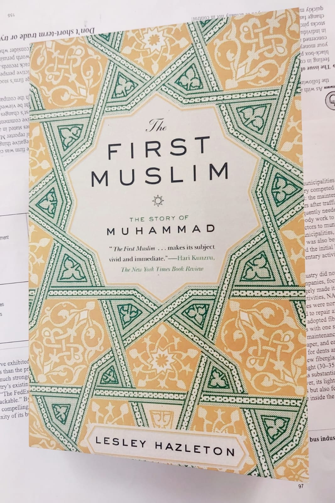 Picture of The First Muslim: The Story of Muhammad by Lesley Hazleton (Premium Quality)