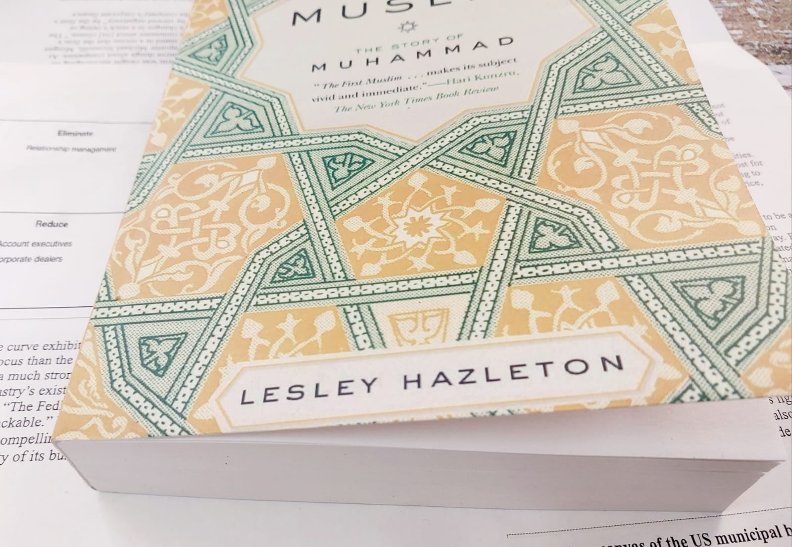 Picture of The First Muslim: The Story of Muhammad by Lesley Hazleton (Premium Quality)