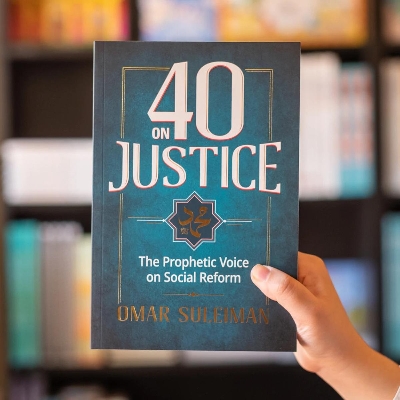 Picture of 40 on Justice: The Prophetic Voice on Social Reform by Omar Sulaiman