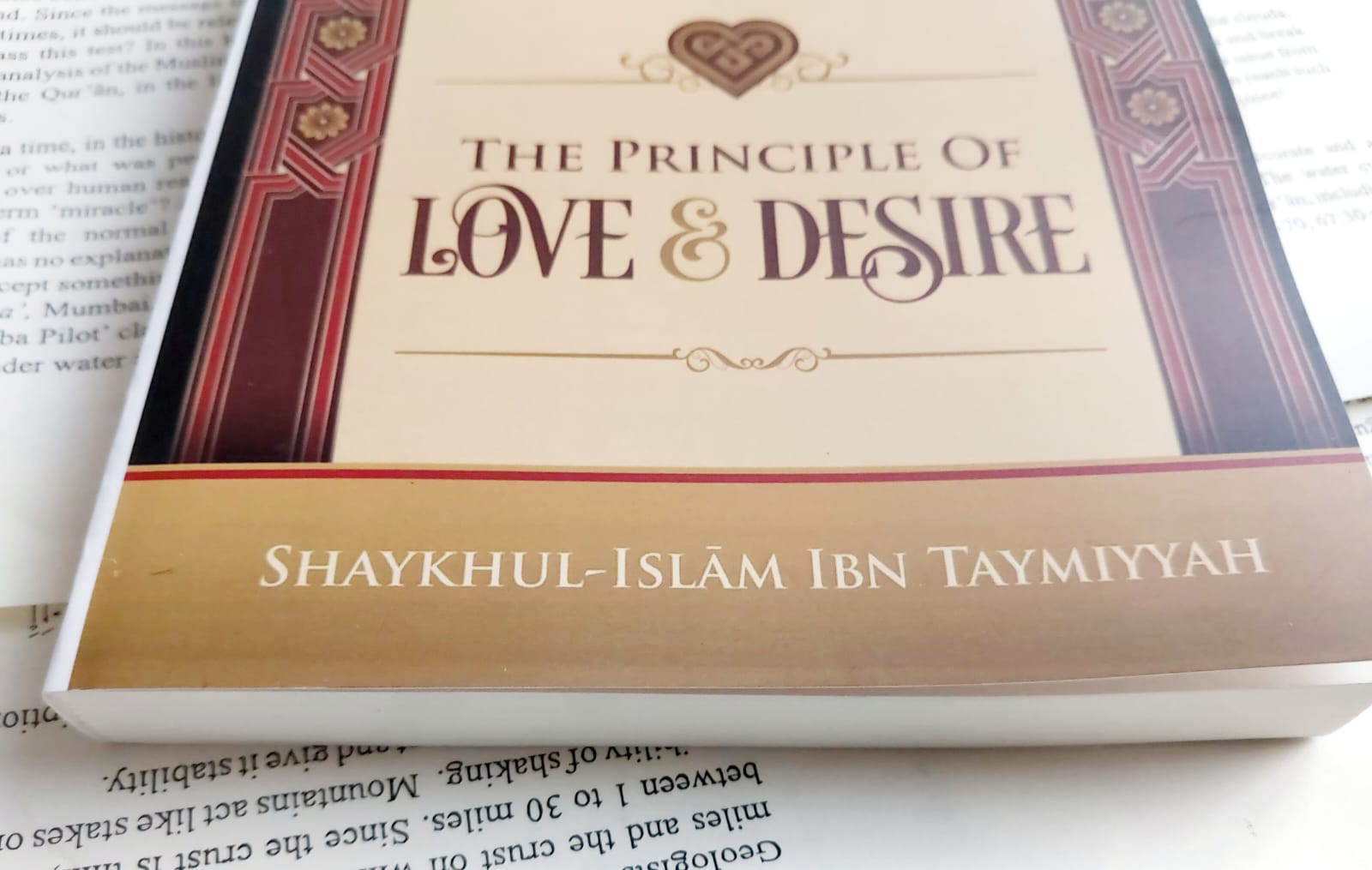 Picture of The Principle of Love & Desire by Shaykhul-Islam Ibn Taymiyyah