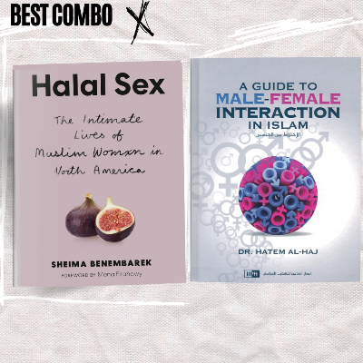 Picture of Combo of 2 Books about Intimacy in Islam (A Guide to Male-female Interaction in Islam by Hatem Al-Haj & Halal S.e.x by Sheima Benembarek)