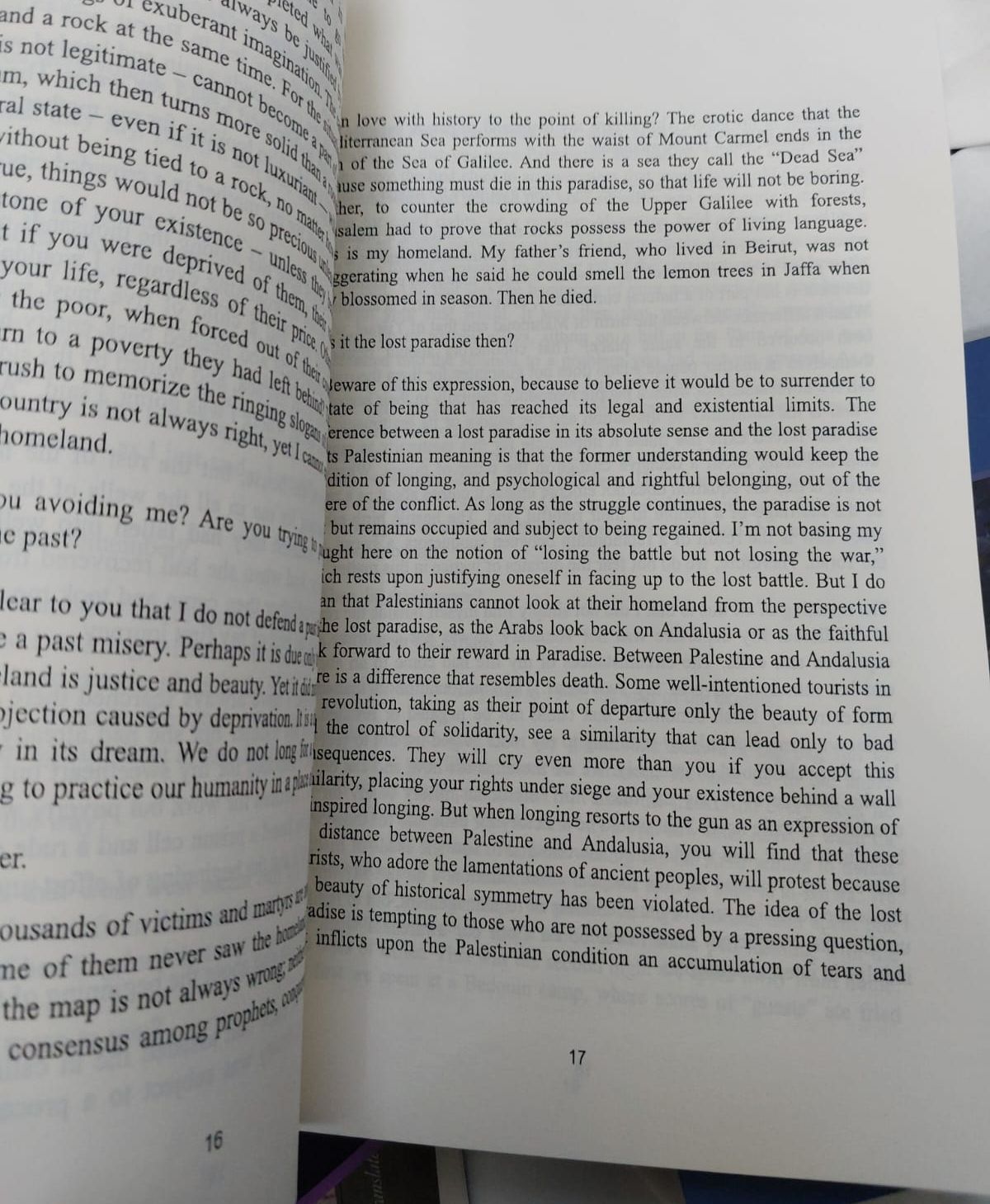 Picture of A River Dies of Thirst by Mahmoud Darwish