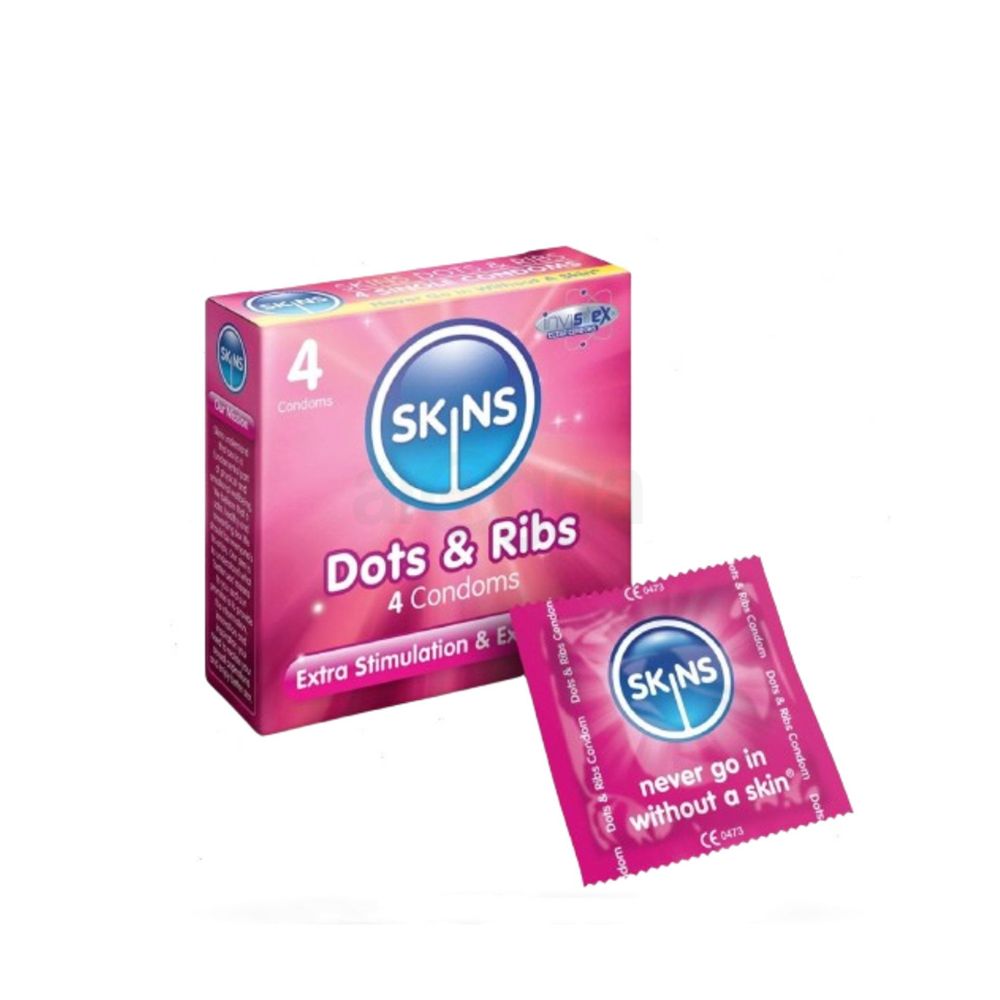 Picture of Skns Dots Ribs condom