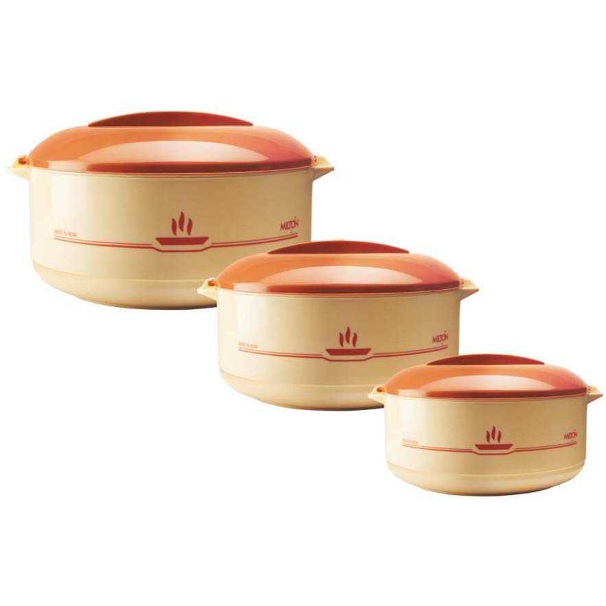 Picture of MILTON TREAT INSULATED CASSEROLE/HOT POT-3 PCS