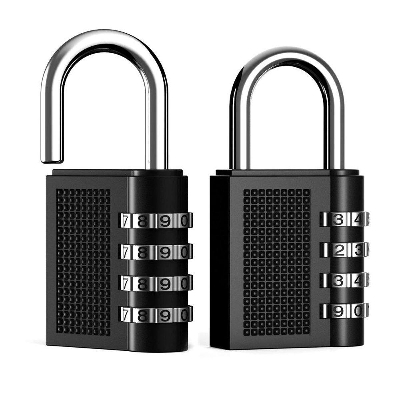 Picture of Combination Security Padlock for Bag-Black