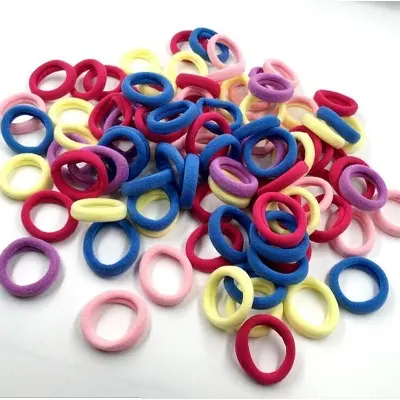 Picture of Elastic Hair Bands (30 pcs, Medium Size) for Women/ Girls