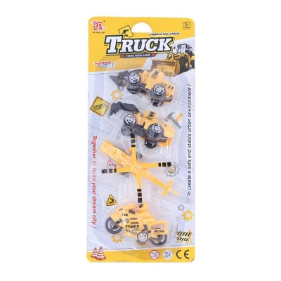 Picture of Plastic Toy Truck Set - Orange