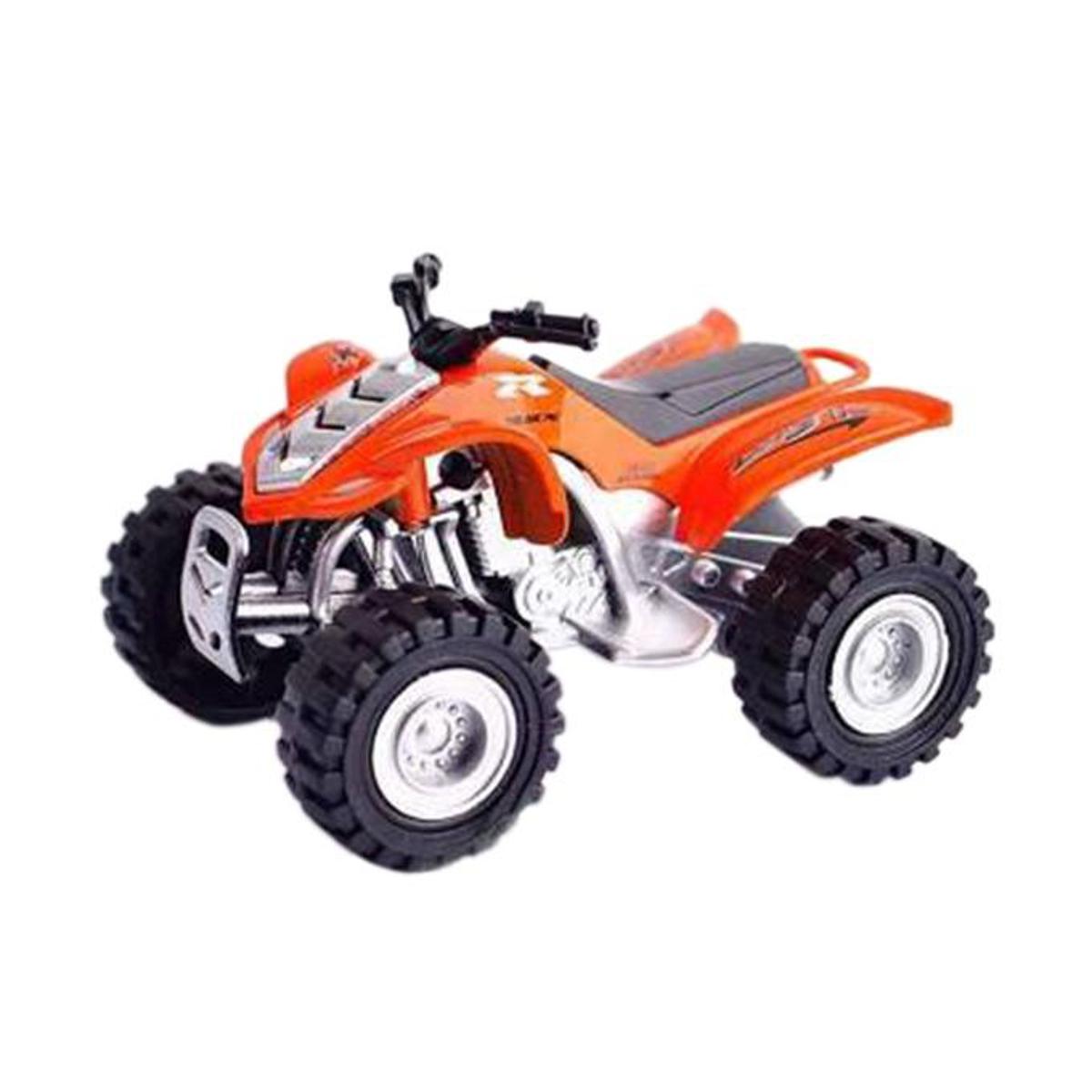 Picture of Alloy Model Beach Motorcycle - Orange and Black