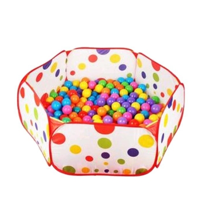 Picture of Tent House with Balls - White