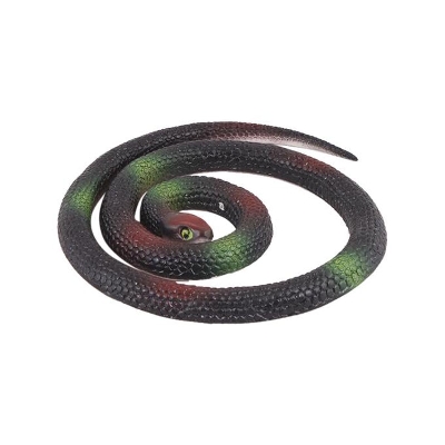 Picture of Realistic Rubber Snake - Black