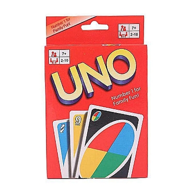 Picture of Paper Uno Card Game - Multi Color
