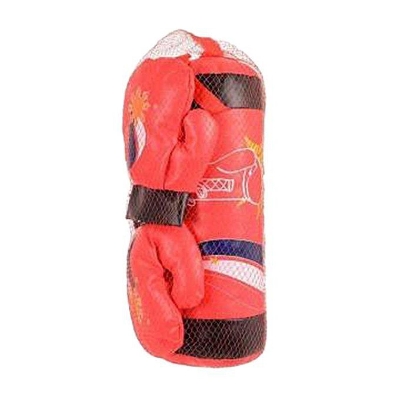 Picture of Boxing Bag and Gloves - Crimson