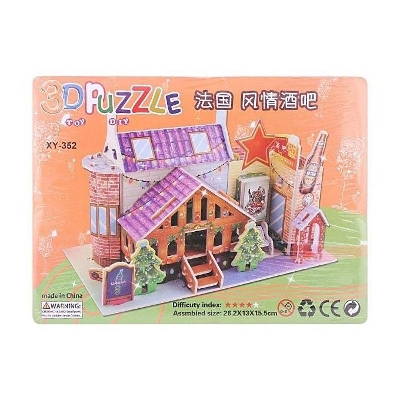 Picture of Paper 3D Puzzle Game - Multi Color