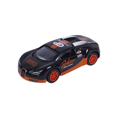 Picture of Metal Toy Car - Black and Orange