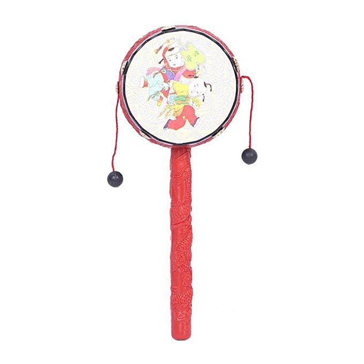 Picture of Plastic Toy Dugdugi - Red and White