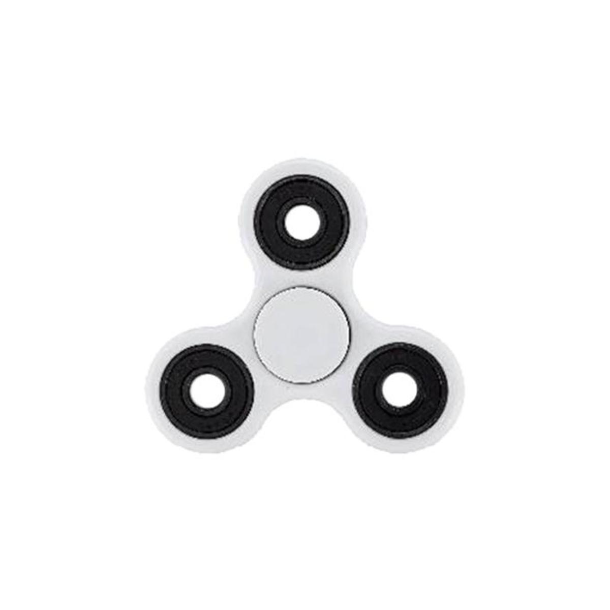 Picture of Fidget Spinner Stress Reducer Toy - White and Black