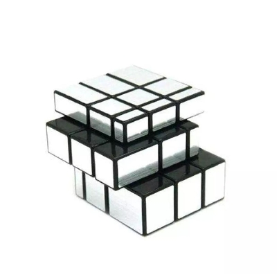 Picture of Mirror Block Rubik's Cube Puzzel - White & Black