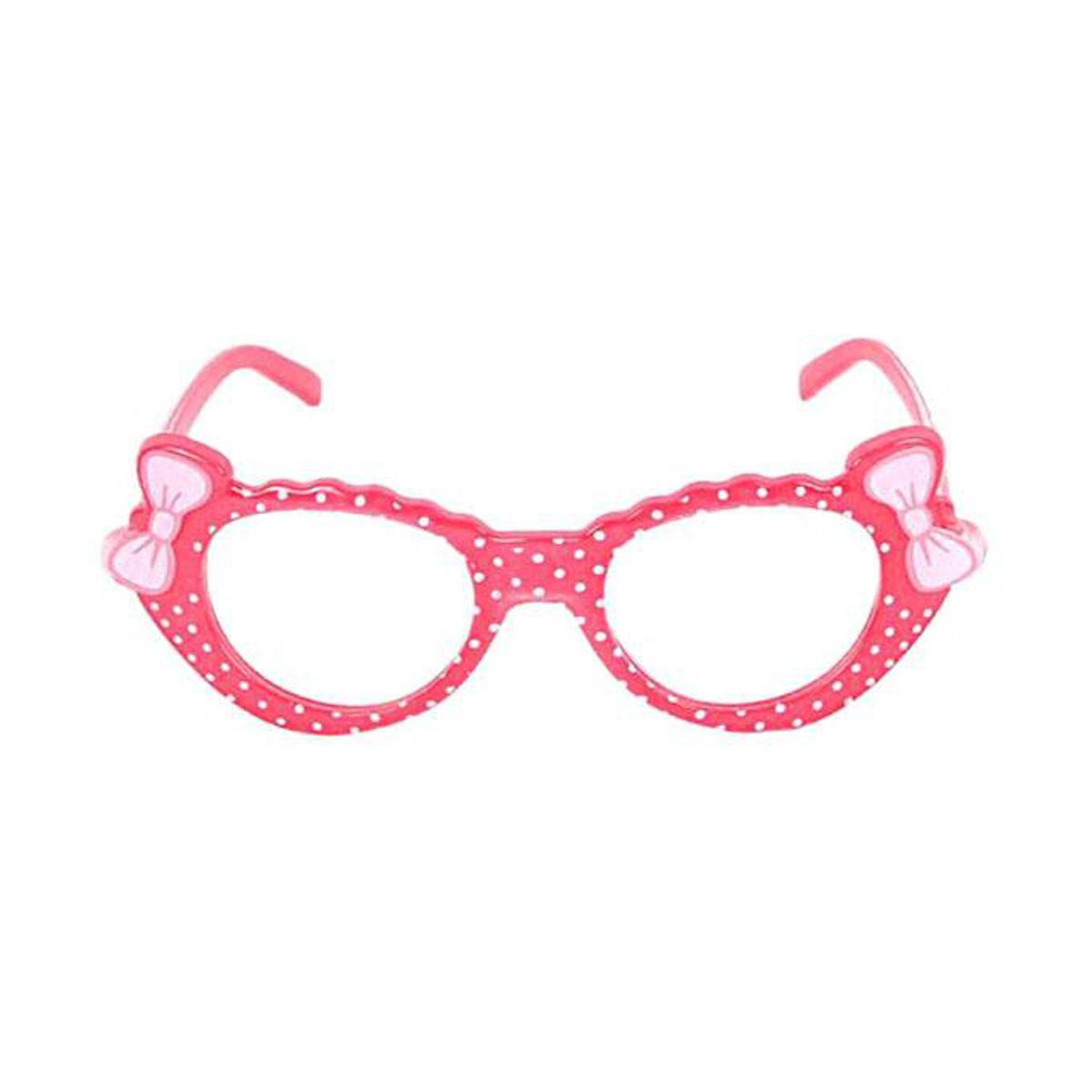 Picture of Red Plastic Eye Glass For Girls