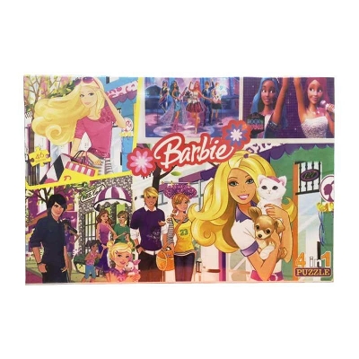 Picture of Puzzle 4 in 1 Barbie